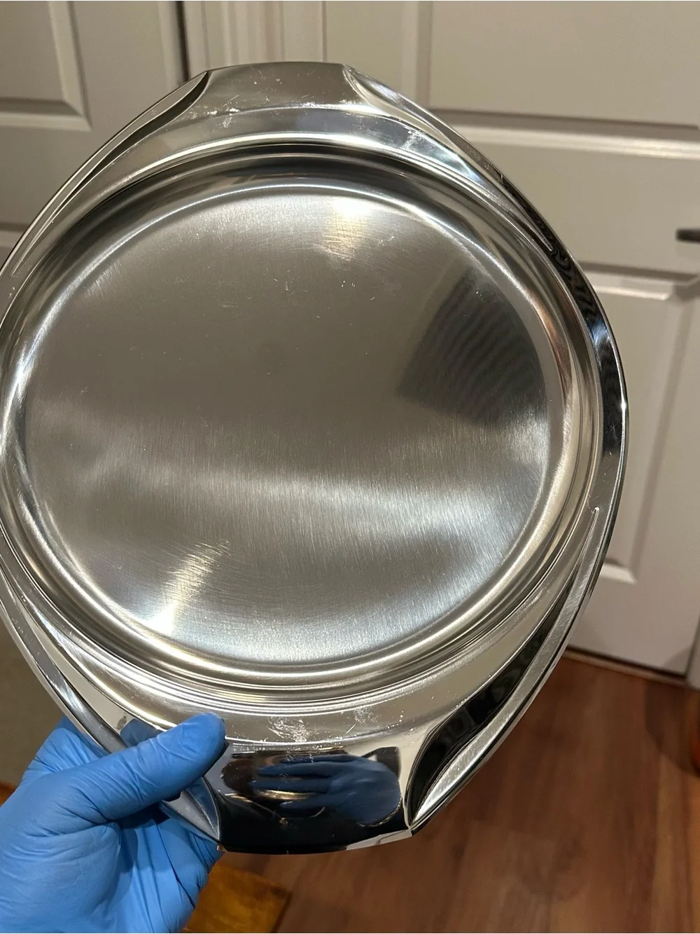 Stainless Steel Serving Trays - Silver